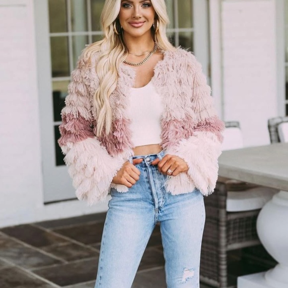 Faux Fur Jacket - Picture 1 of 3